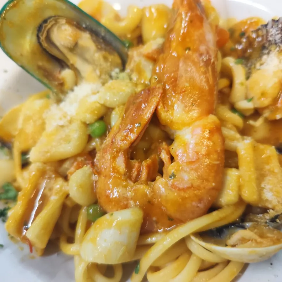 Pasta con Marisco